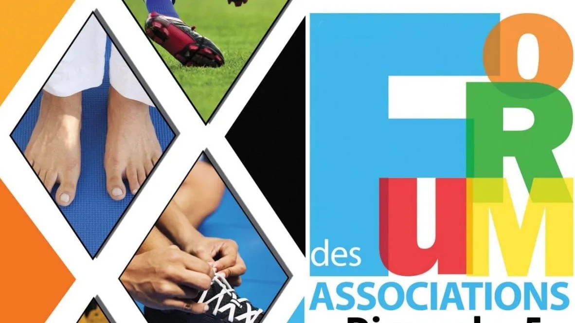 Affiche du forum des associations de la ville de Fonsorbes